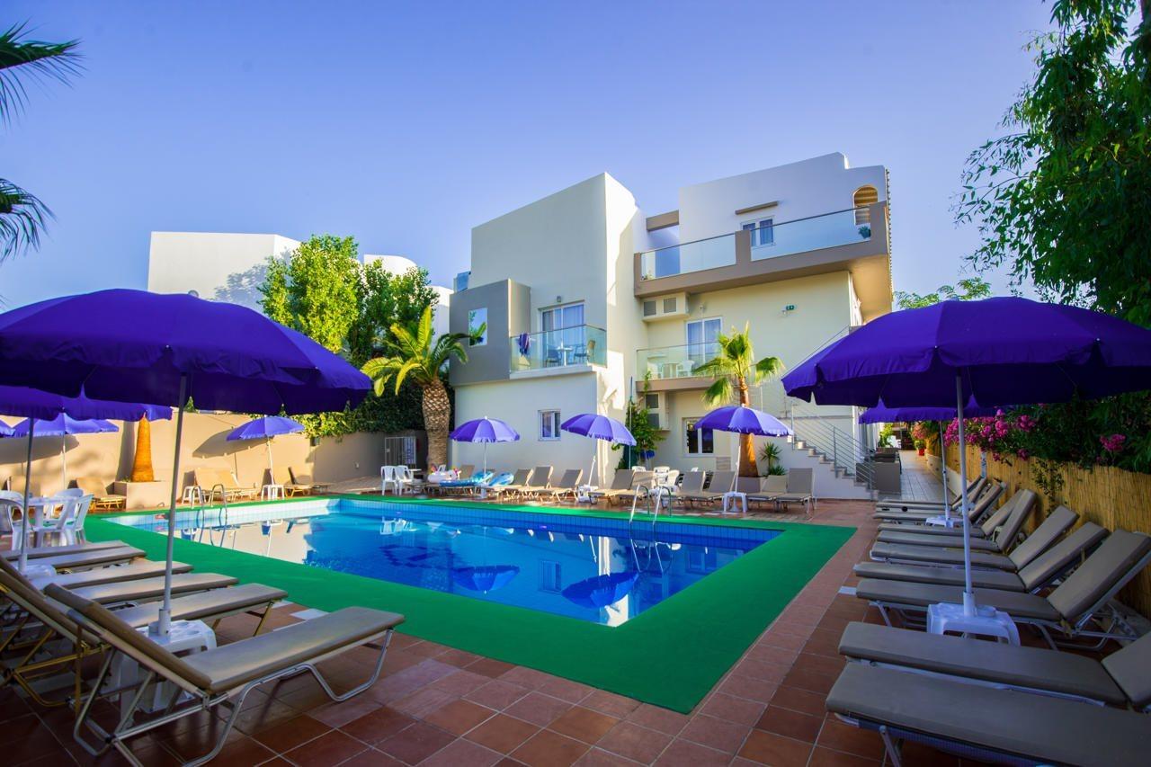 Kastro Beach Apartments Malia Dış mekan fotoğraf
